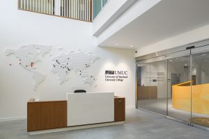 University of Maryland Global Campus lobby