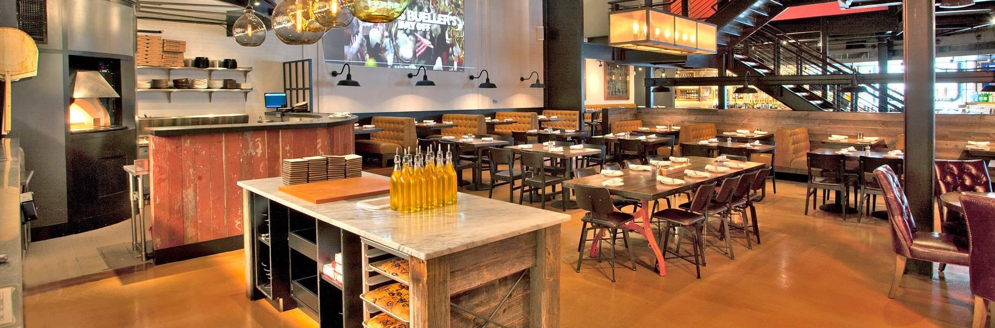 Not Your Average Joes dining area