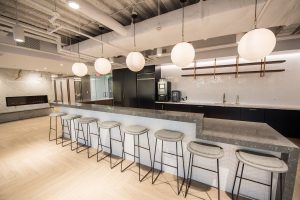 Health Management Associates coffee counter with seating