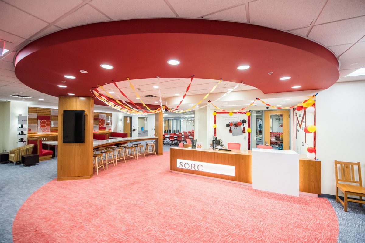 University of Maryland Stamp Student Union Kalmia Construction