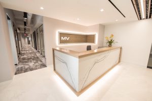 MV Financial receptionist desk