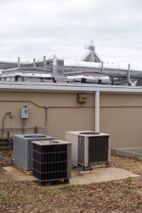 UMD Environmental Services Building rooftop equipment