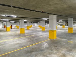 Verizon Baltimore Parking Garage interior