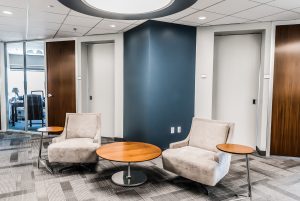 Nathan Associates waiting area